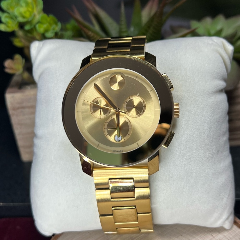 Movado Bold Chronograph Watch View 2